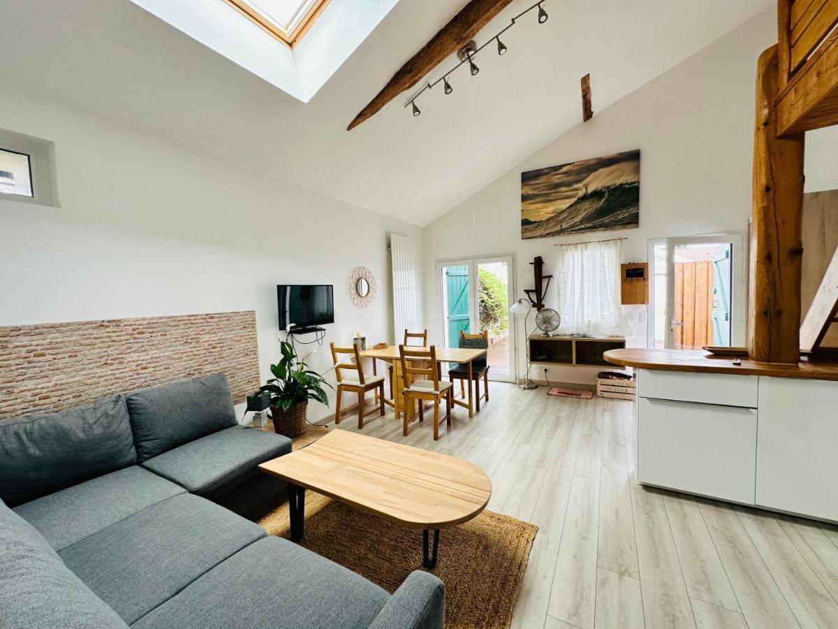 Sunny - Charmant Duplex Avec Terrasse Privative Tosse Extérieur photo