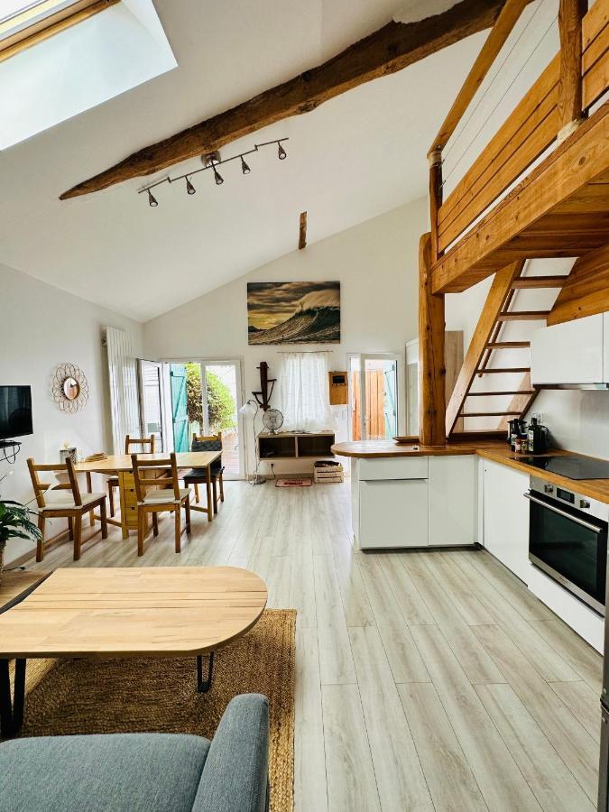Sunny - Charmant Duplex Avec Terrasse Privative Tosse Extérieur photo